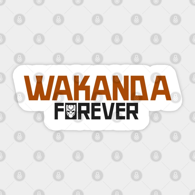 Wakanda Forever, chadwick boseman shirt Sticker by BaronBoutiquesStore